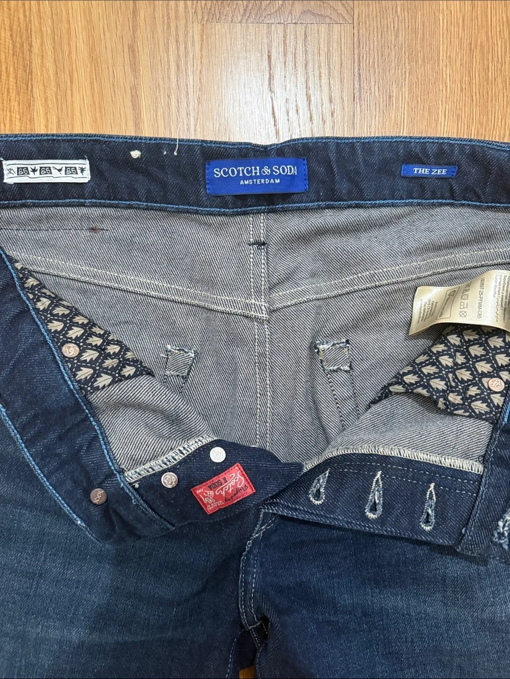 Scotch & Soda Men's Straight Fit Jeans “The Zee”